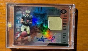 2017 Panini Illusions #117 Alvin Kamara First Impressions Player Worn RPA RC /25 - Picture 1 of 3