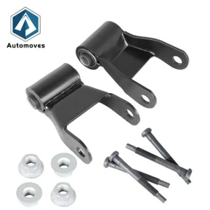 Rear Leaf Spring Shackle Kit Pair of Fit For Dodge Ram 2500 3500 Truck Series - Picture 1 of 7