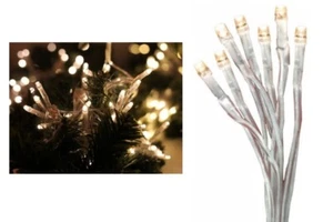 LED Lichterkette mit 80 Lichtern transparent, 13,35m Gesamtlänge, Indoor - Picture 1 of 8