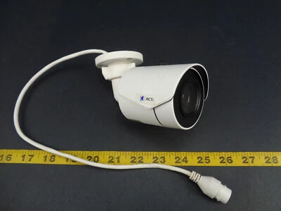 ACTi E38 2MP Video Analytics Mini Bullet IR D/N Surveillance Security Camera - Image 1 of 4
