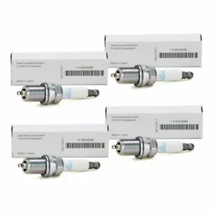 Kit 4 Candele Originali GM 95529286 Opel Zafira B Zafira Tourer C 1.6 CNG Turbo - Foto 1 di 3