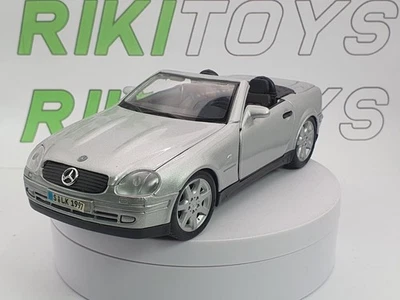 Mercedes Benz SLK 1a serie R 170 Maisto 1/24 Argento 1997 - Immagine 1 di 4
