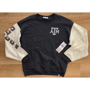 Neu mit Etikett Texas A&M Aggies 47 Damen-Sweatshirt mit Rundhalsausschnitt – Large – bunt - Bild 1 von 6