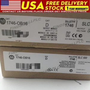Módulo de salida de CC Allen-Bradley 1746-OB16/D SLC 500 16 puntos sellado de fábrica PLC - Imagen 1 de 2