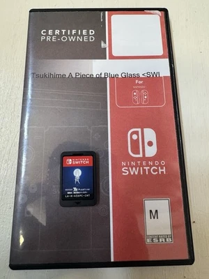 Nintendo Switch Tsukihime A Piece of Blue Glass Moon - Texto en inglés - Solo carrito Foto 1 de 4