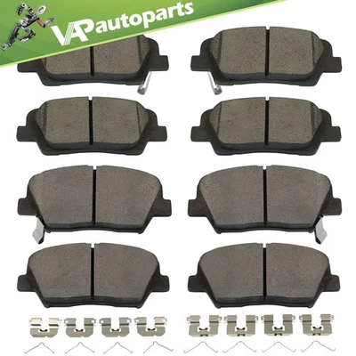 Pastillas de freno delanteras traseras de cerámica para Kia Sorento Hyundai Santa Fe Sport 2016-2020 Foto 1 de 4