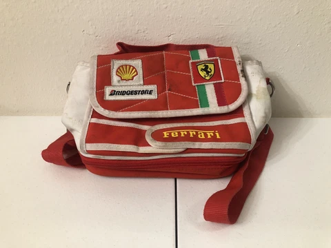 Ferrari Bag Collectible Bridgestone Zipper Smaller - Wear Cover