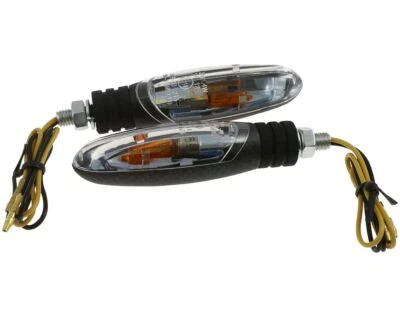 Blinker KAK Carbon-Stick (mit Zulassung) Klarglas, mit Prüfz - Bild 1 von 2