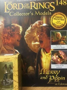EAGLEMOSS LORD OF THE RINGS COLLECTION - ISSUE 148 MERRY AND PIPPIN AT EDORAS - Picture 1 of 1