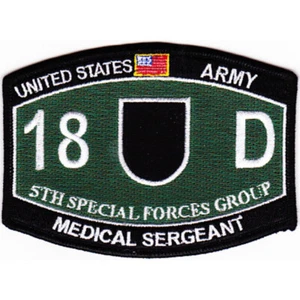 5th Special Forces Group 18D MOS Patch - Bild 1 von 6