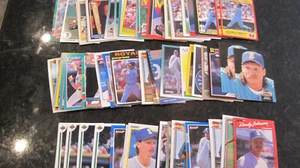 george brett/randy johnson 79 card lot free shipping nice shape - Picture 1 of 3