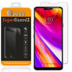2X SuperGuardZ Tempered Glass Screen Protector Guard Shield For LG G7 ThinQ - Picture 1 of 10
