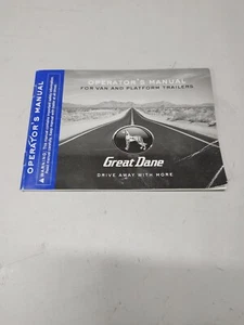 Great Dane Operator's Manual Van and Platform Trailers - Bild 1 von 3