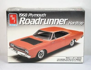 AMT 1:25 1968 Plymouth Roadrunner Hardtop Sealed Model Kit #6515 - Picture 1 of 5