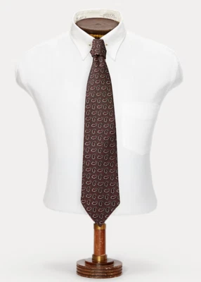 RRL Ralph Lauren Hecho en Italia Pino Hecho a Mano - Corbata de Seda Limpia - ÚLTIMA. Foto 1 de 2