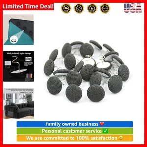 24 PCS Upholstery Tacks - Twist Pins Upholstery, Fabric Covered Button Twist ... - Picture 1 of 8