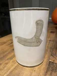 Große antike Sahnebesteck aus dem 18. Jahrhundert Keilholz Tankardbecher  - Bild 1 von 7