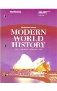 Modern World History: Patterns of Interaction Workbook - Paperback - GOOD