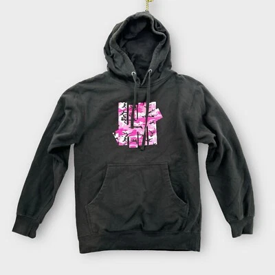 Sudadera con Capucha Anti Social Club Invicto Camuflada Negra Rosa Para Hombre Pequeña Algodón Foto 1 de 4