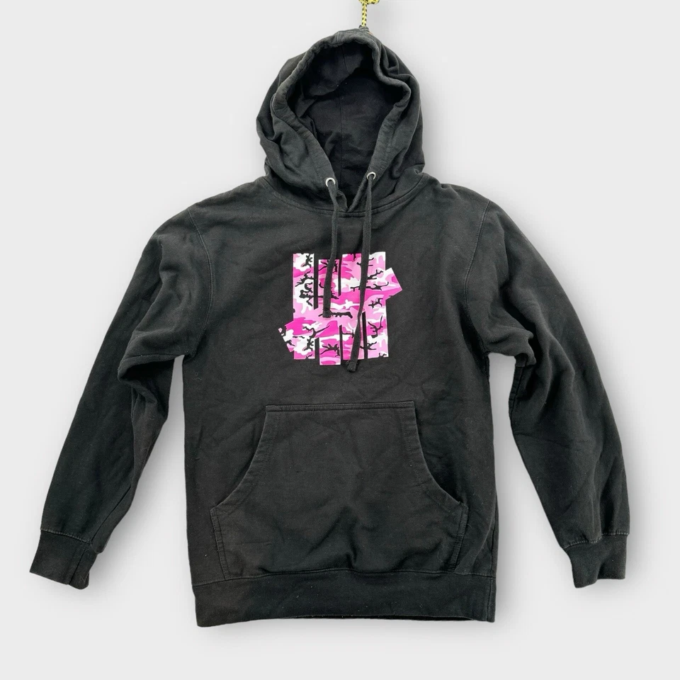 Sudadera con Capucha Anti Social Club Invicto Camuflada Negra Rosa Para Hombre Pequeña Algodón Foto 1 de 4