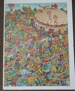 Springbock Puzzle ~ Super Dome Sunday ~ Robert Martin ~ PZL4185 ~ 500 TEILE  - Bild 1 von 2