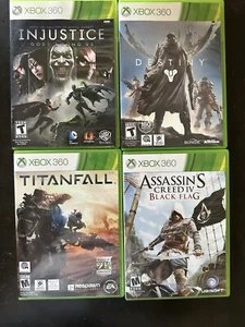 BUNDLE Injustice: Gods Among Us, DESTINY,TITANFALL, Assassin Creed IV Black Flag - Picture 1 of 3