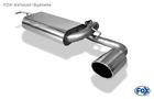 Stainless Steel Sport Exhaust System Since Catalyst Mitsubishi Asx 4Wd 129X106mm
