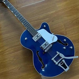 144 Blue Electric Guitar Rosewood fretboard 6-strings 2H pickups US warehouse - Picture 1 of 14