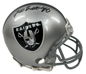 Fred Biletnikoff Signed VSR4 Mini Helmet BAS Beckett Witnessed - Picture 1 of 9