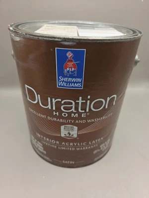 Interior Sherwin Williams Duración 1 galón color satinado 6078 beige realista Foto 1 de 3
