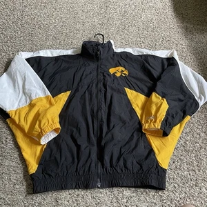 Delong Iowa Hawkeyes Zipup Jacke Erwachsene Größe XL Made in USA - Bild 1 von 9