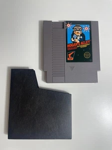 Nintendo NES Hogan’s Alley 5 Screw AUTHENTIC Clean Tested Video Game w Dust - Picture 1 of 7