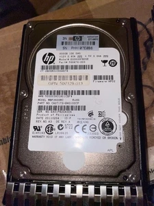 HP EG0600FBDSR 5994756-003 600GB 10K SAS 2.5" Hard Drive 581311-001 507129-013 - Picture 1 of 2