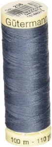 Blue Thread | Gutermann Sew-All Thread - 110 Yards - Stone Blue (nm100p236) - Picture 1 of 1