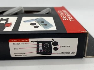 Objectif Clip Universel pour Tous Smartphones/Tablettes (iPhone/Samsung/iPad) 3 en 1 - Photo 1 sur 8