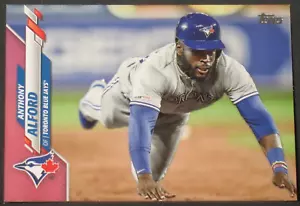 Anthony Alford 2020 Topps Update Pink Parallel #U-10 (37/50) Toronto Blue Jays - Picture 1 of 2