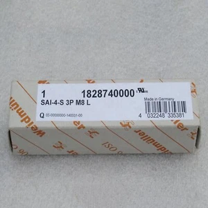 For Weidmuller 1828740000 SAI-4-S 3P M8L New module Free Shipping - Picture 1 of 1