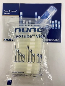NUNC 4,5 ml Kryotube Fläschchen Stern Fuß, rund 379146. 50/Pack - Bild 1 von 4