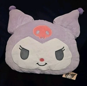 Genuine Sanrio Kuromi Large Cushion 36 X 34 Cm Beautiful Quality Super Soft - Foto 1 di 4