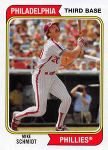 2020 Topps Archives #125 Mike Schmidt Philadelphia Phillies Baseball Card 31575