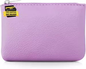 Mini Coin Purse, Portable PU Leather Coin Purse Mini Change Wallet for Women Sma - Picture 1 of 8