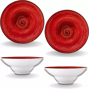 Wilmax | SPIRAL tiefe Teller - 2 Stück | Elegant | Modern | Langlebig | Sicher | - Bild 1 von 4