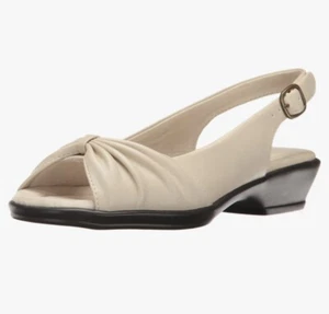 Easy Street Women's Fantasia Heeled Sandal Size 6.5 Narrow Color - Bone - Picture 1 of 7