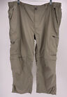 Mens Columbia Omin-shade Sun Protection Convertible Pants 40W x 30L