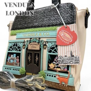 Vendula London "Vendula & Co. Department Store" Handbag Crossbody Bag 2way - Picture 1 of 16