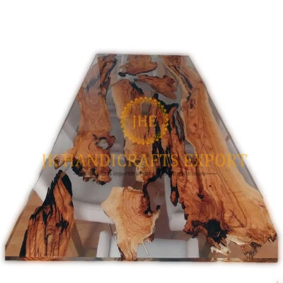 New Custom Order Epoxy Dining coffee Table Tops walnut Table Home Decor - Image 1 of 4