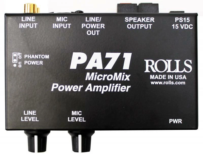 Rolls PA71 Plus Mixer Amplifier - Image 1 of 1