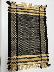 Vintage Primitive Woven Park Designs Placemat Table Runner 23”x13.5” - Picture 1 of 8