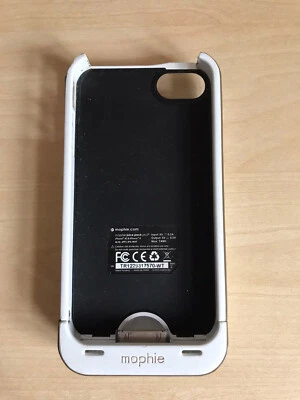 Funda blanca Mophie iPhone 4 y 4S para Apple iPhone Foto 1 de 3