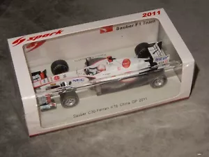 Spark F1 1:43 K Kobayashi Sauber Ferrari C30 China GP 2011 - Picture 1 of 4